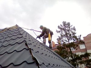 Кровля из металлочерепицы