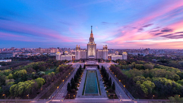 Удивительная и масштабная Москва