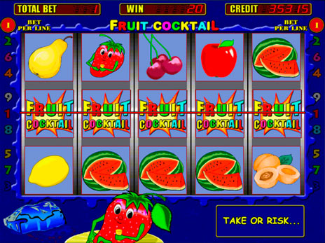 Обзор игрового автомата Fruit Cocktail от казино Вулкан