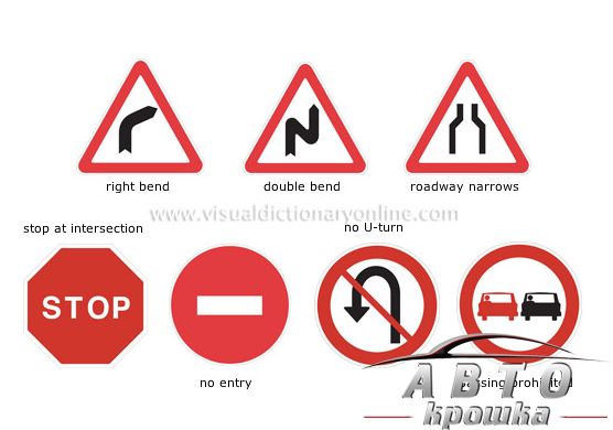 дорожные знаки 