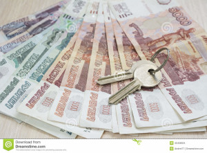 money-keys-russian-ruble-apartment-table-45458324[1]