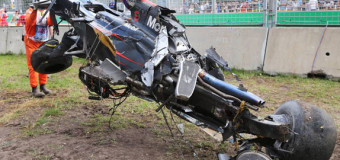 Видео аварии с болидом Алонсо 2016 на этапе «Формулы-1» Гран-при Австралии